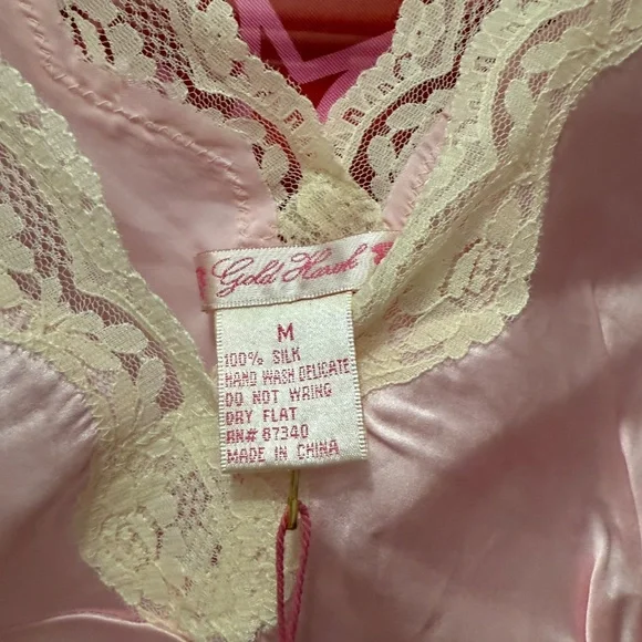 Gold Hawk Pink Lace Cami - Picture 4 of 6